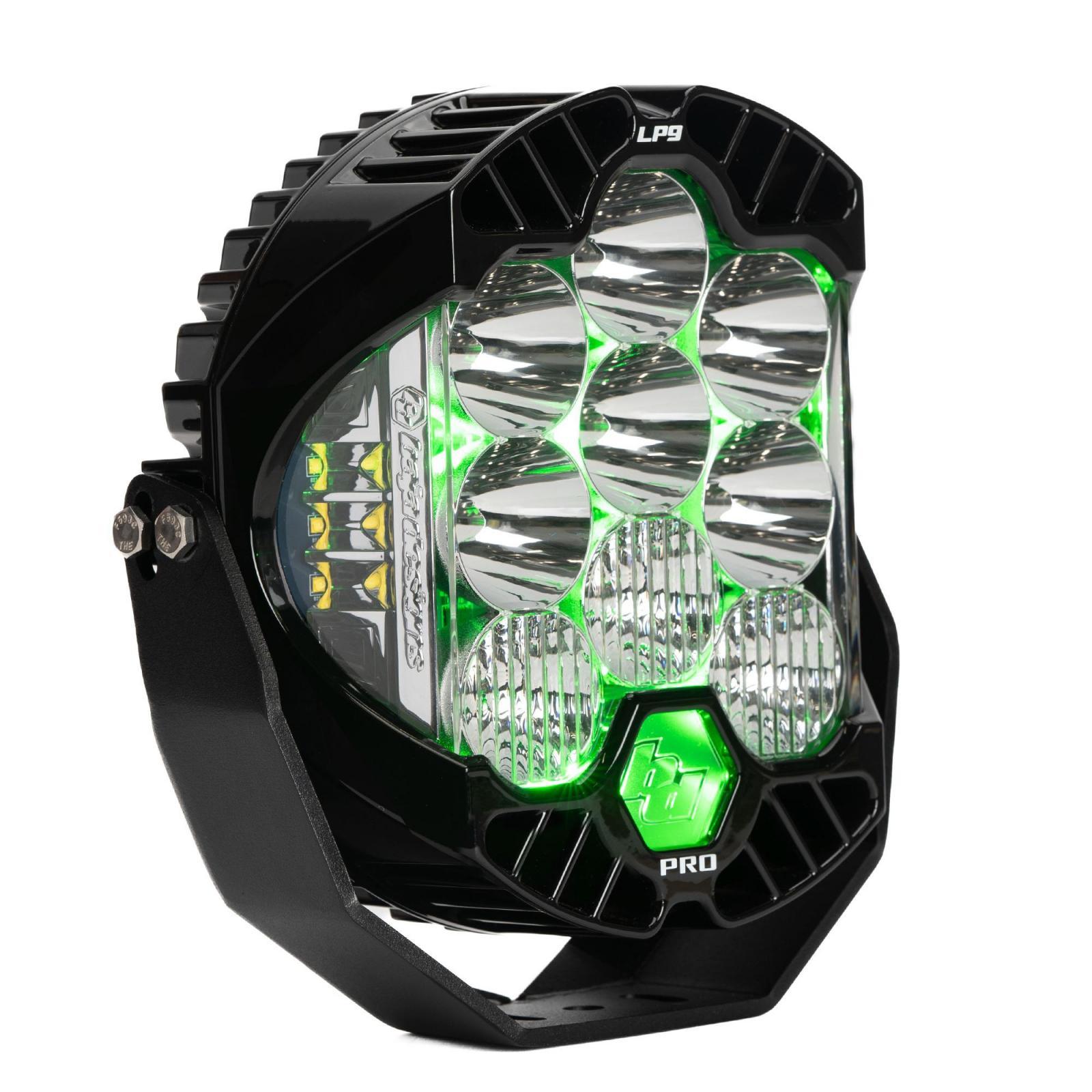 Baja Designs LP9 Pro LED Auxiliary Light Pod Light Pattern Driving/Combo Green Backlight Baja Designs - 320016