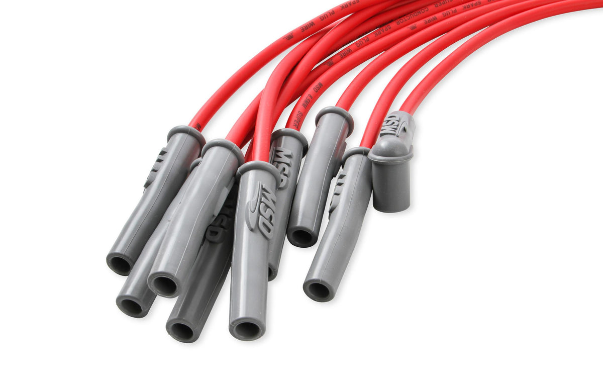 Msd 31189 Wire Set, Super Conductor, Multi-Angle Plug, Hei Cap