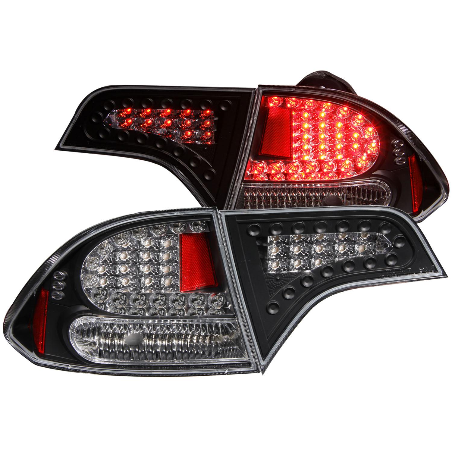 ANZO Tail Light Assembly (2006-2011 Civic) - 321152