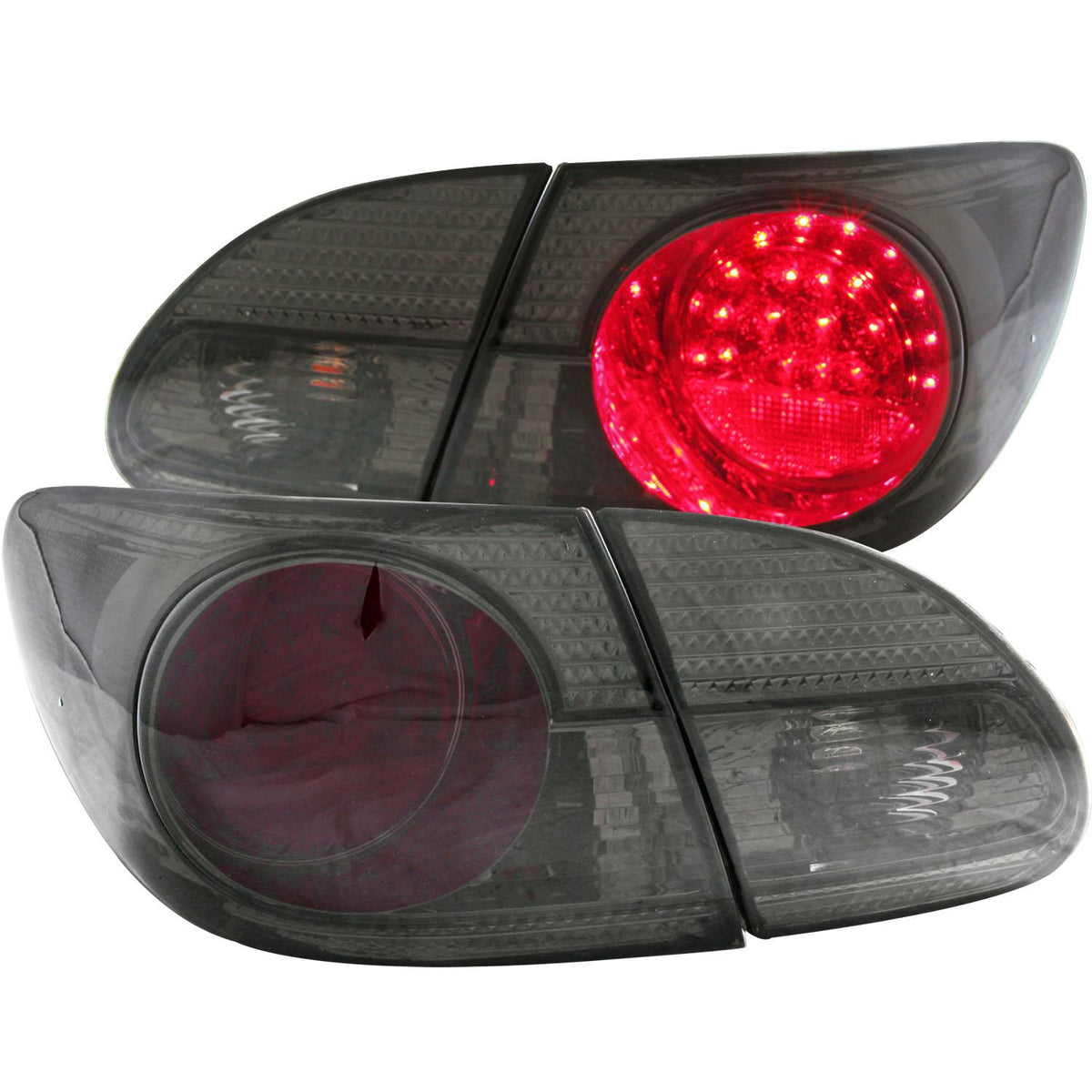 ANZO Tail Light Assembly (2003-2008 Corolla) - 321270