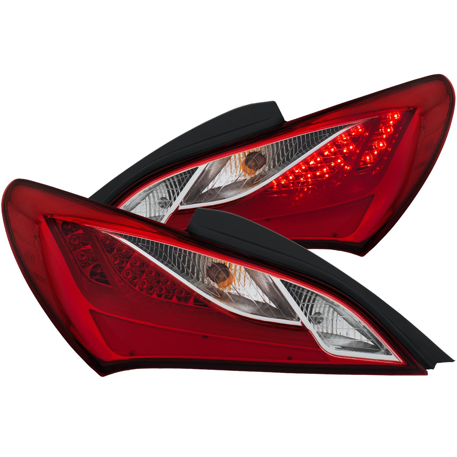 ANZO Tail Light Assembly (2010-2013 Genesis Coupe) - 321334