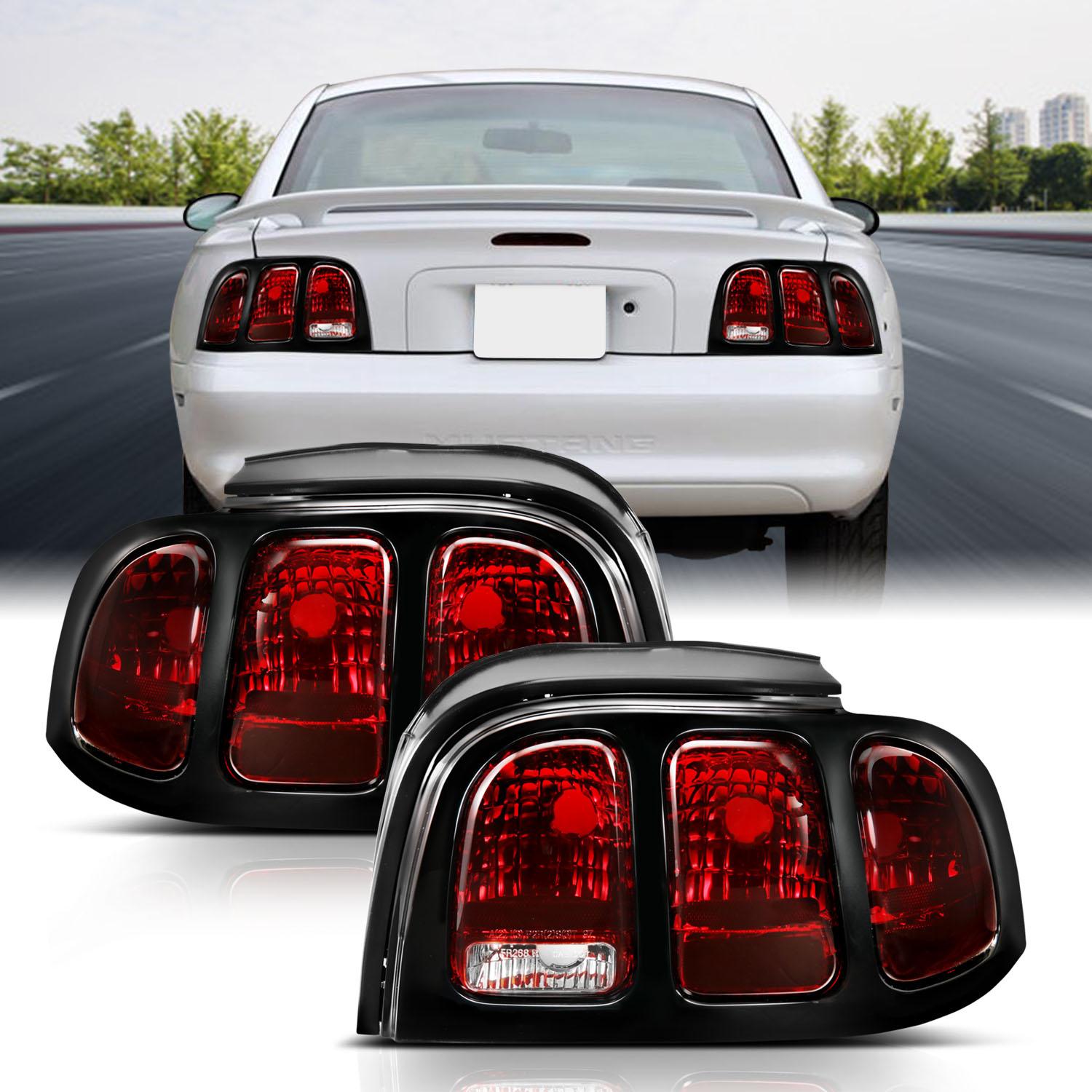ANZO Tail Light Assembly (1996-1998 Mustang) - 321350