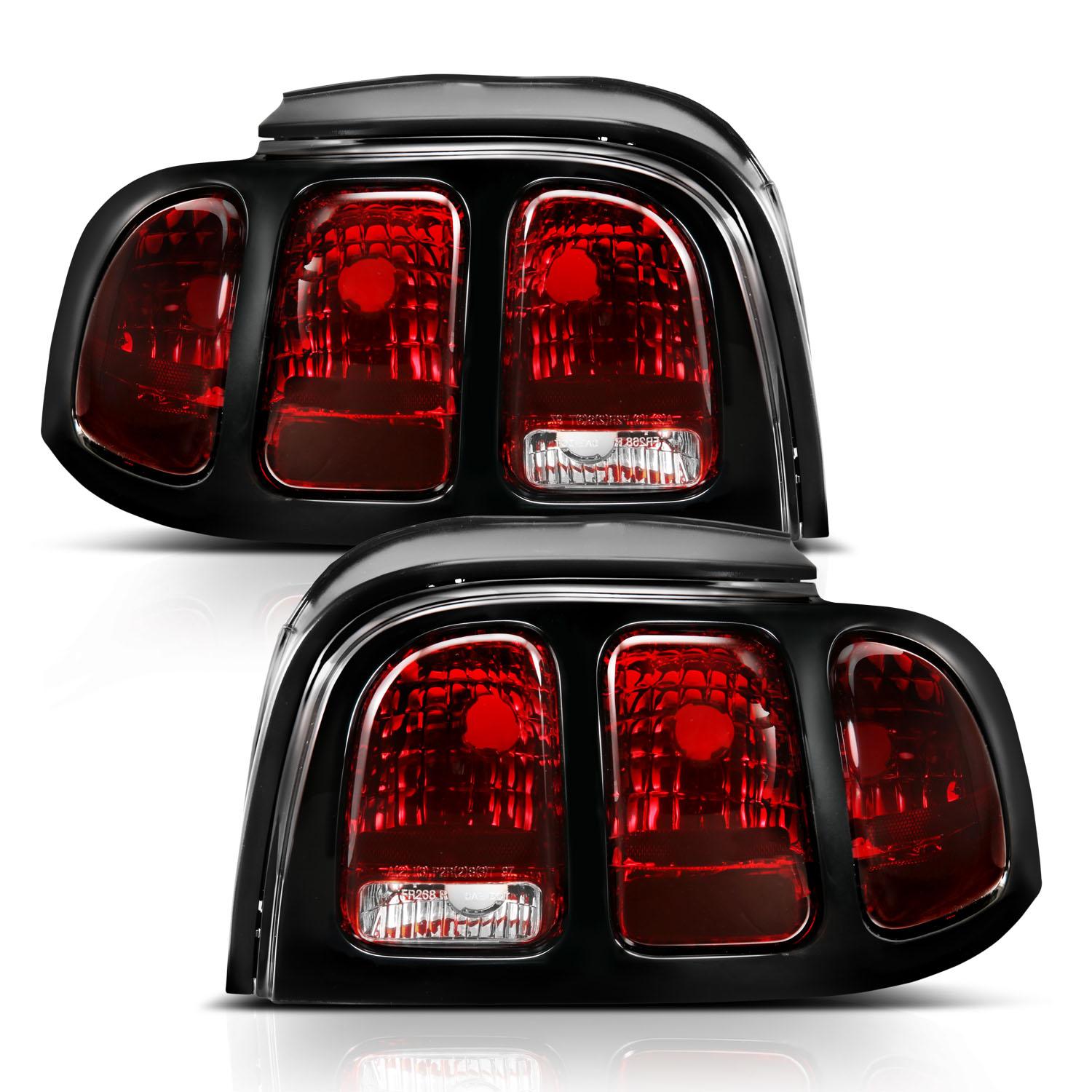 ANZO Tail Light Assembly (1996-1998 Mustang) - 321350