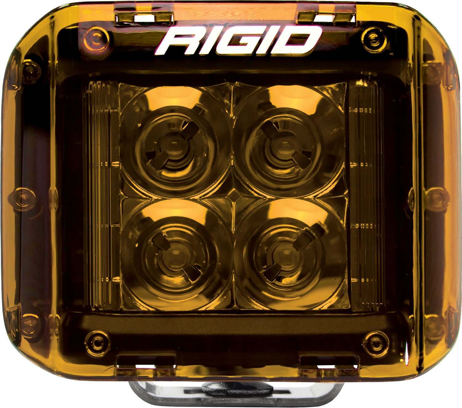 RIGID Industries Rigid Light Cover For D-Ss Series Led Lights, Amber, Single - 32183