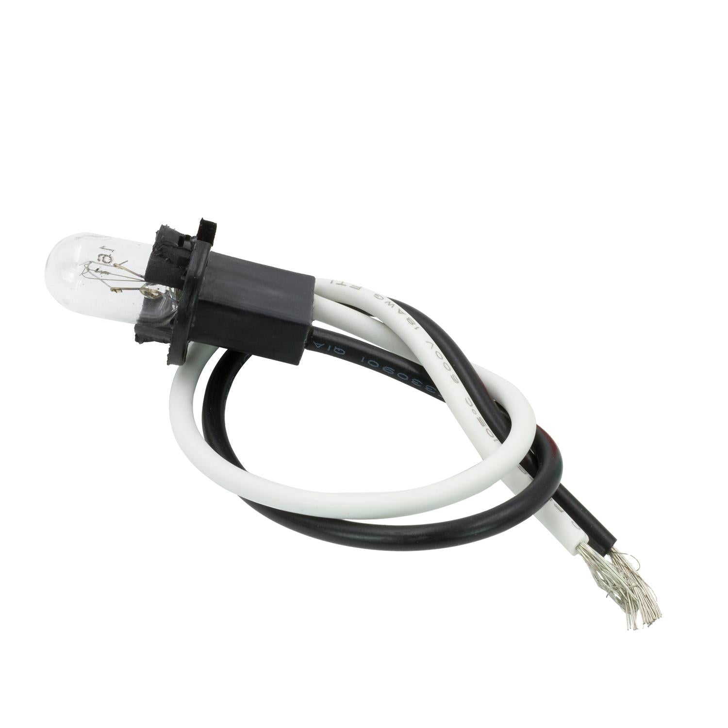 Auto Meter LIGHT BULB & SOCKET ASSY., T3 WEDGE, 2.7W & 4.6W & 4.9W, REPLACEMENT, TWIST-IN - 3220