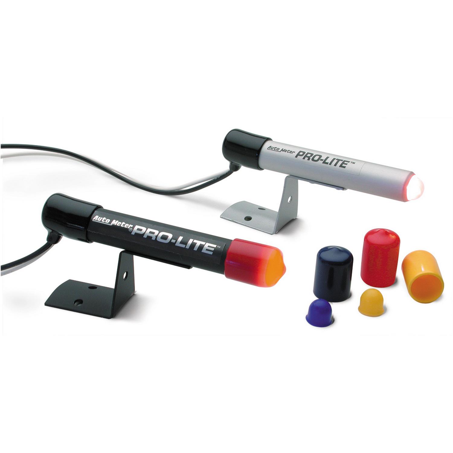 Auto Meter WARNING LIGHT, SILVER MINI PRO-LITE - 3238