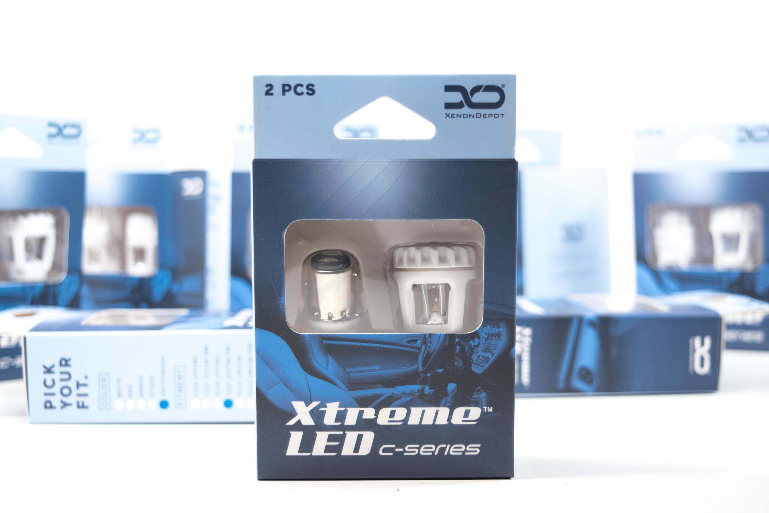 GTR Lighting 1156: XTR C-Series LED (Amber) (Set) (Universal) - XD.LED261