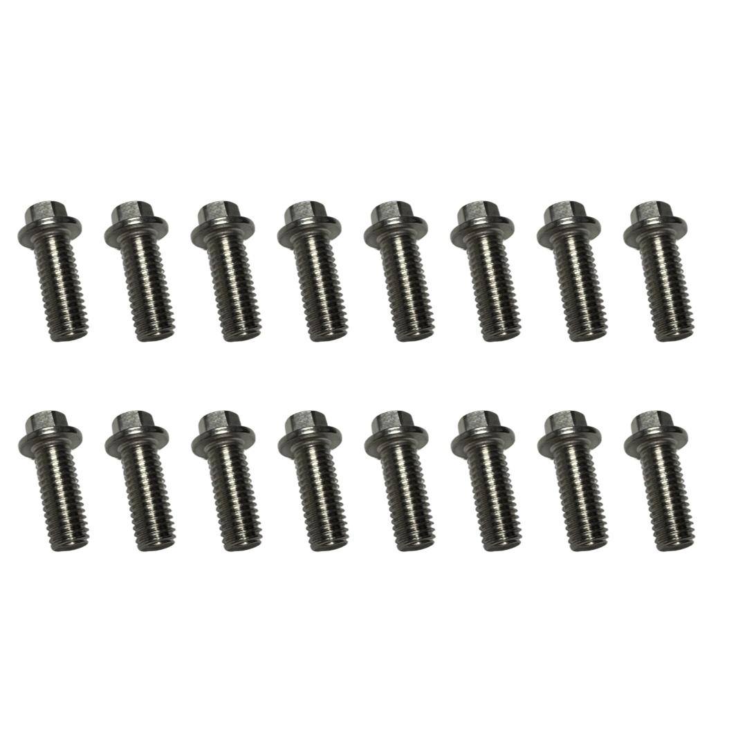 Kooks Stage 8 Header Bolt Kit Only - 16) M10 - 1.25 x 25mm Bolts - BK109