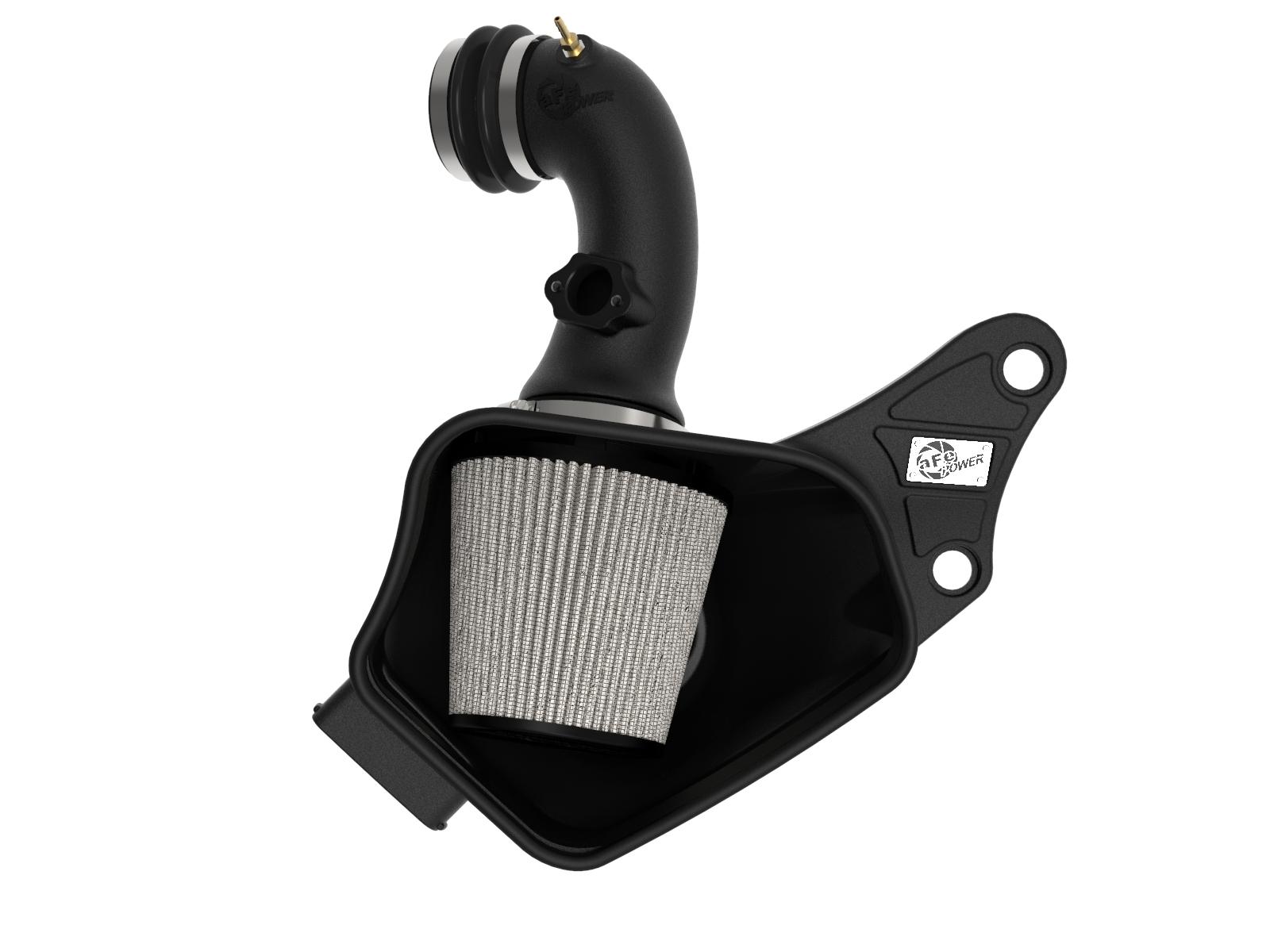AFE Magnum FORCE Stage-2 Cold Air Intake System w/ Pro DRY S Media (BMW 128i/325i/328i/330i (E82/88/90/91/92/93) 06-13 L6-3.0L N52) - 54-13053D