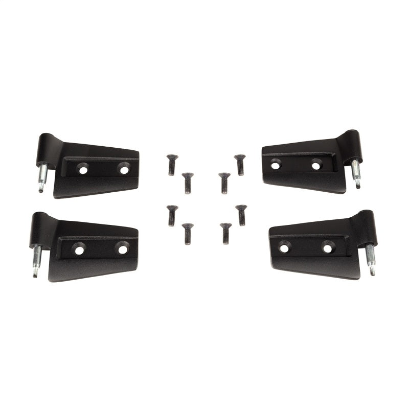 Rugged Ridge Door Hinge Kit 4 Piece; 07-18 Jeep Wrangler Jk 2 Door - 11202.31