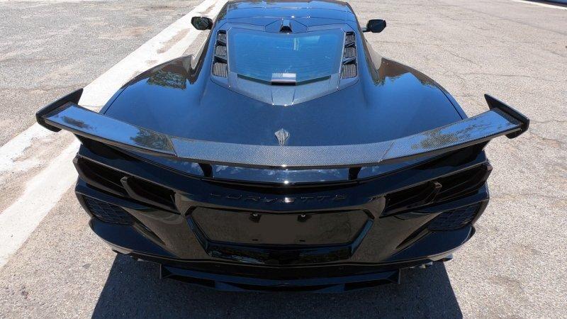 C7 Carbon C8-3A-1 Carbon Fiber High Wing OEM Style (2020 Corvette C8)