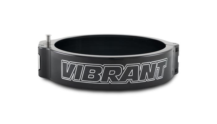 Vibrant Performance Pinless Hd Clamp For 4" O.D. Tubing - Anodized Black - 32538