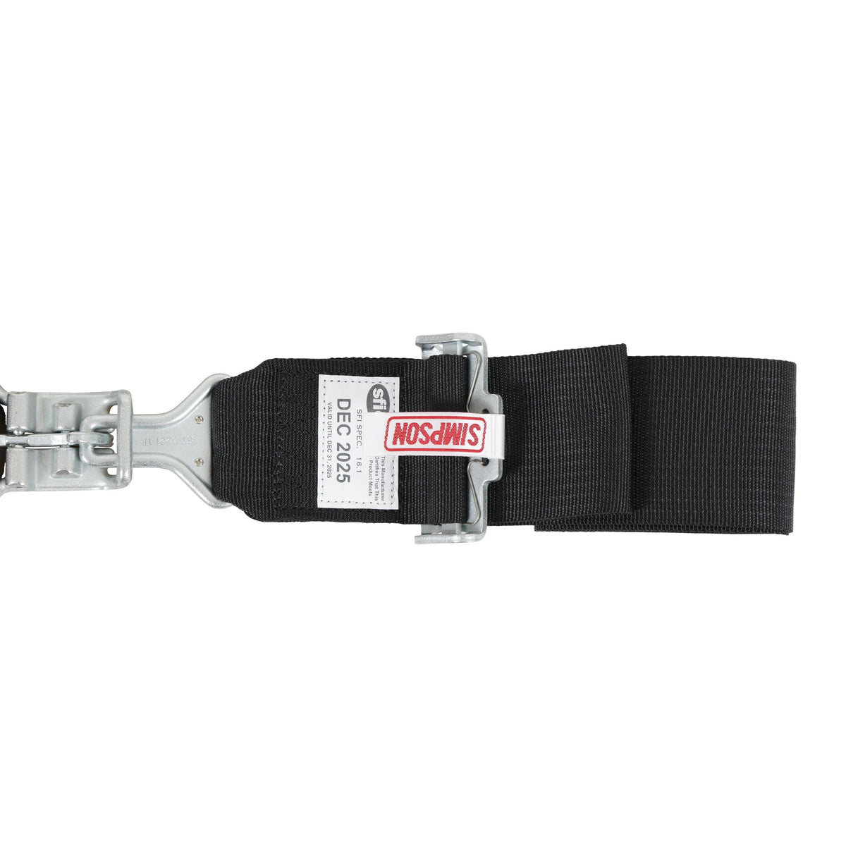 Simpson Racing Simpson L&L 55" Lap Bi 5Pt Pd Hn Blk - 29063BKH