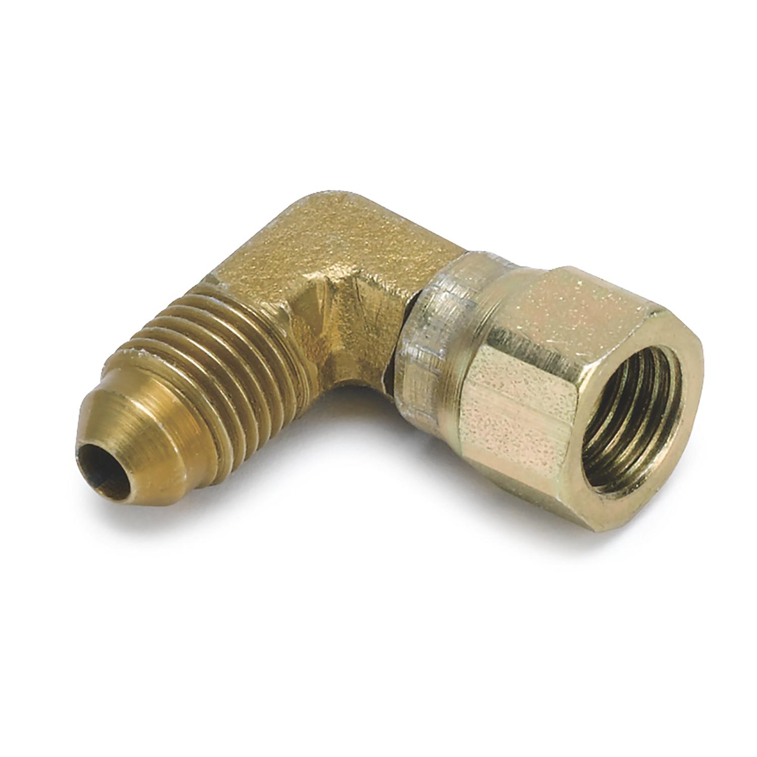 Auto Meter FITTING, ADAPTER, 90 °, -4AN FEMALE TO -4AN MALE, STEEL - 3274