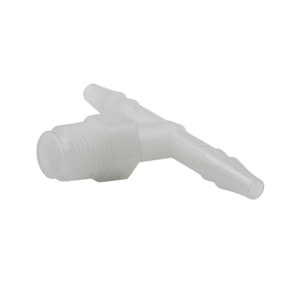 Auto Meter FITTING, TEE, 1/4" HOSE BARB TO 1/8" NPT MALE, PLASTIC - 3276