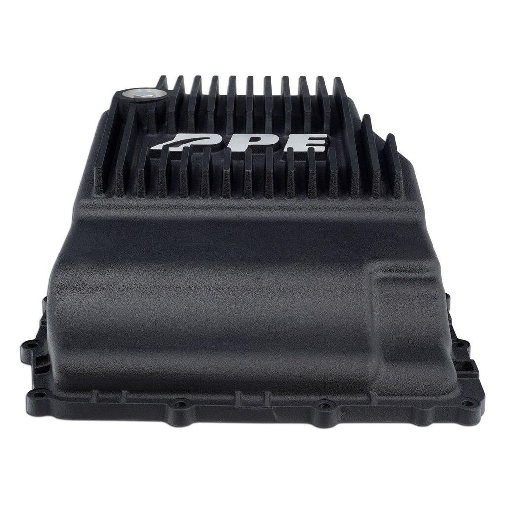 PPE Power Deep Transmission Pan - Heavy Duty Cast Aluminum - Black (2018-2024 Ford with 10R80 / 10R60 Transmission) - 328053620
