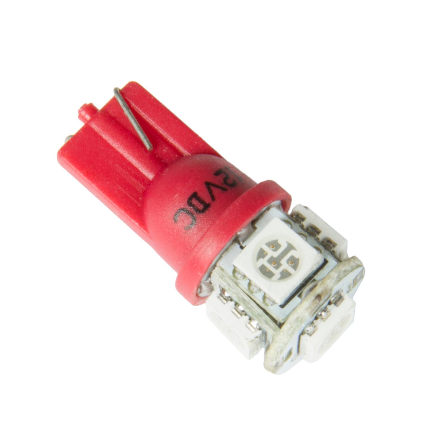 Auto Meter LED BULB, REPLACEMENT, T3 WEDGE, RED - 3284