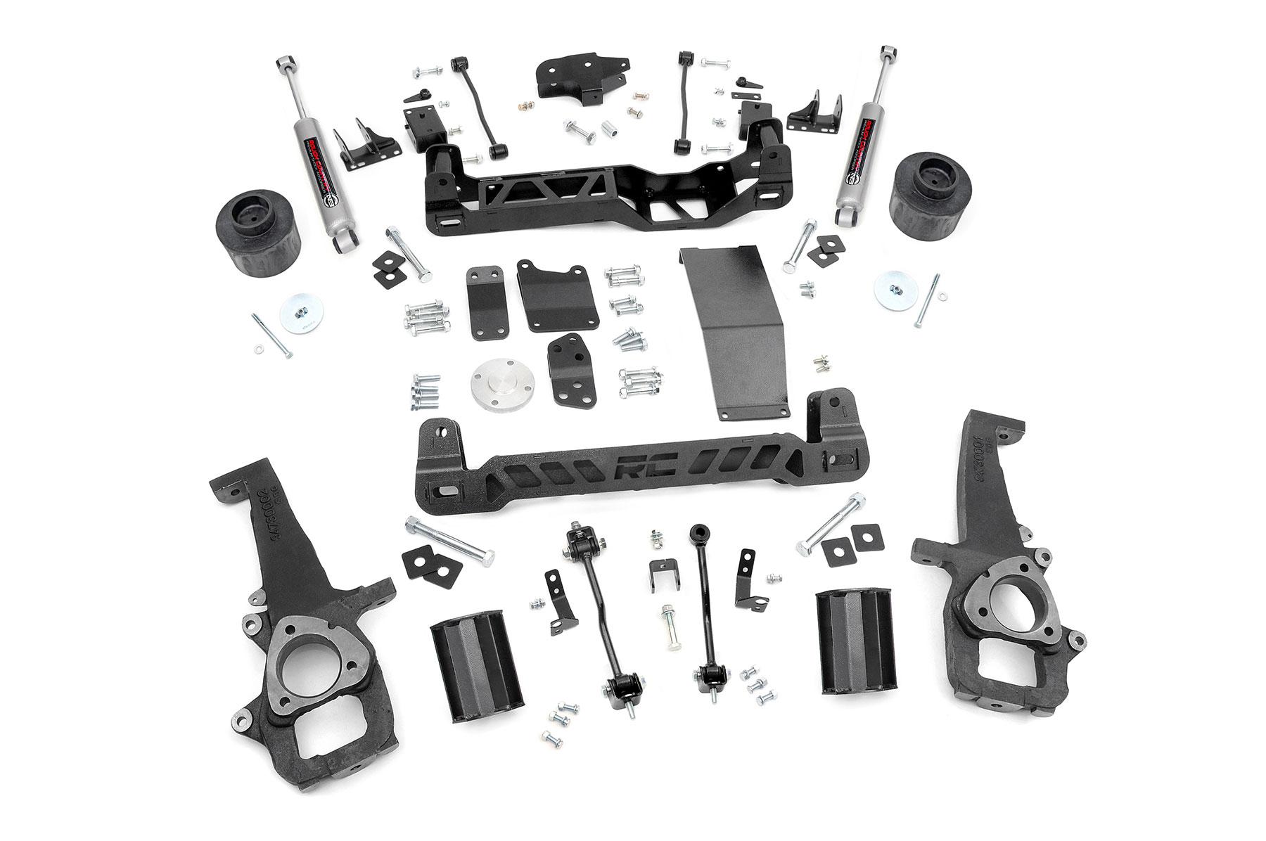 Rough Country 6in Dodge Suspension Lift Kit (09-11 Ram 1500 4WD) (2009-2010 Ram 1500) - 32930
