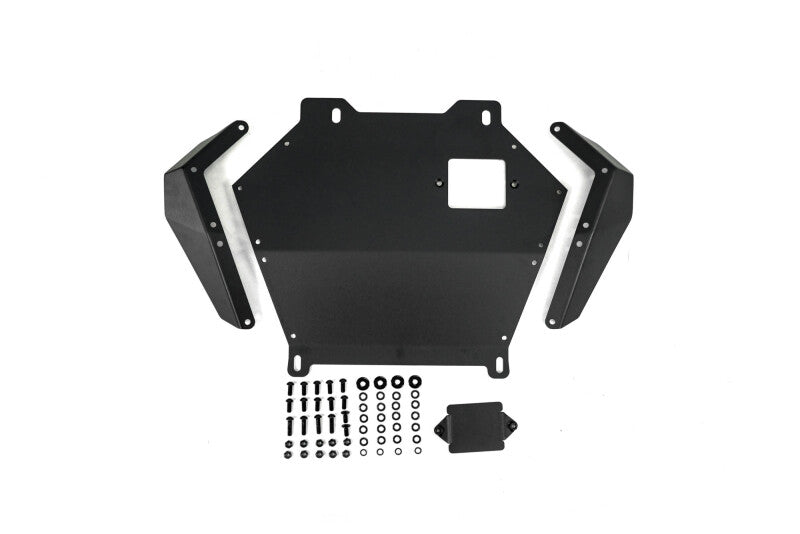 DV8 Offroad 2024-2025 Toyota Tacoma, Land Cruiser Rear Belly Skid Plate - SPTT1-09