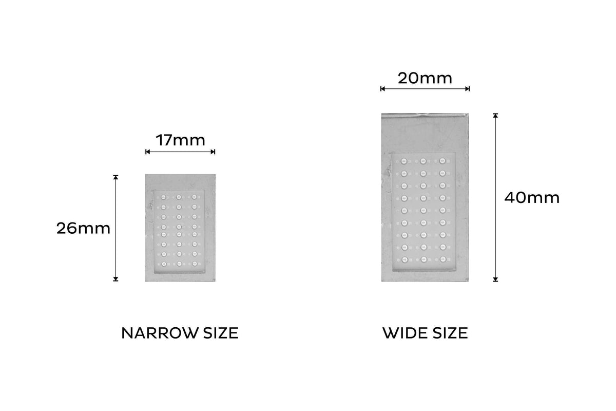 GTR Lighting Festoon:  LED Panel (Universal / Wide / Blue) (Universal) - GTR.LED193
