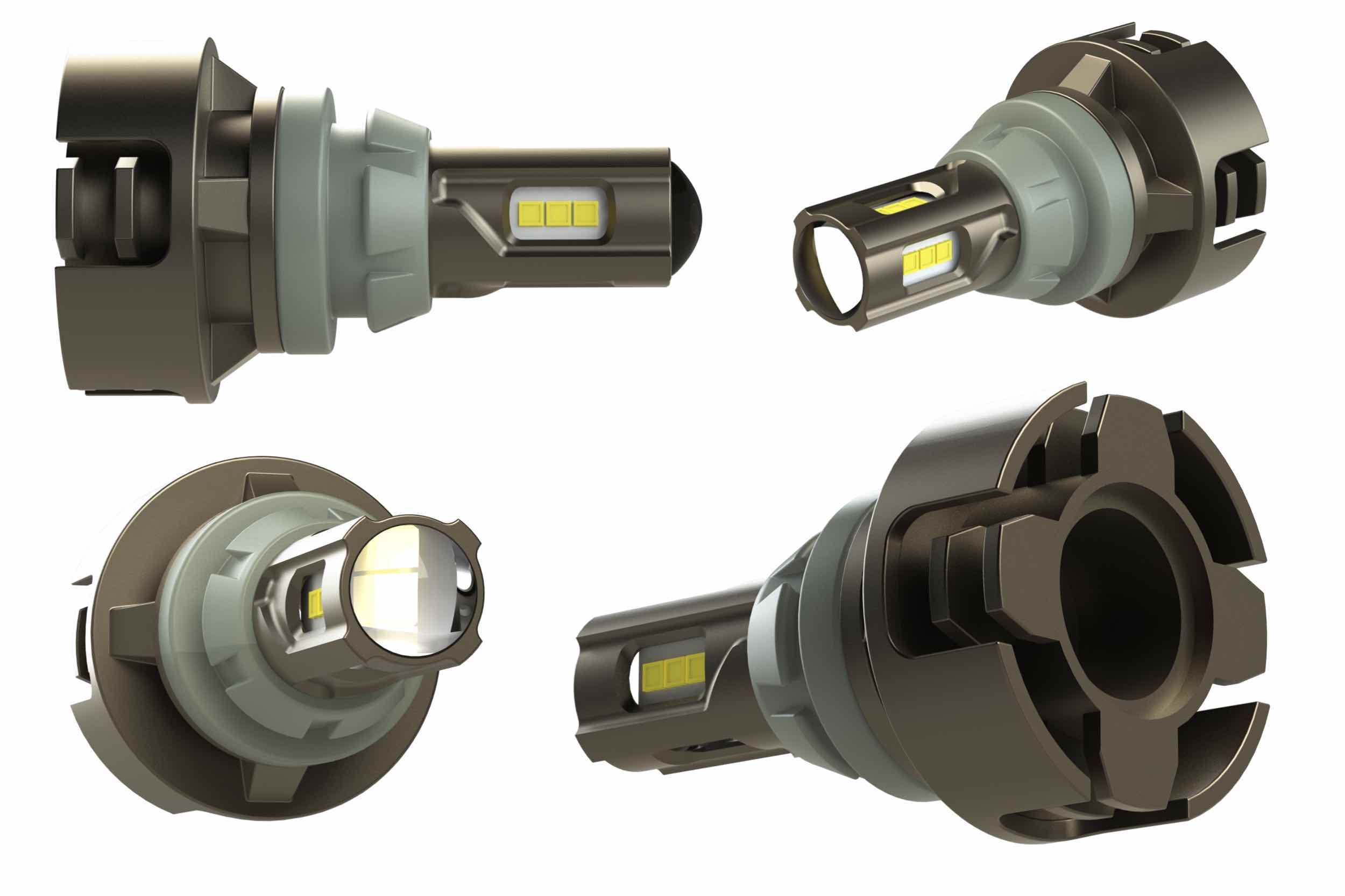 GTR Lighting  Ultra Series LED Reverse Bulb: 7440 Adapter (each) (Universal) - GTR.LED437