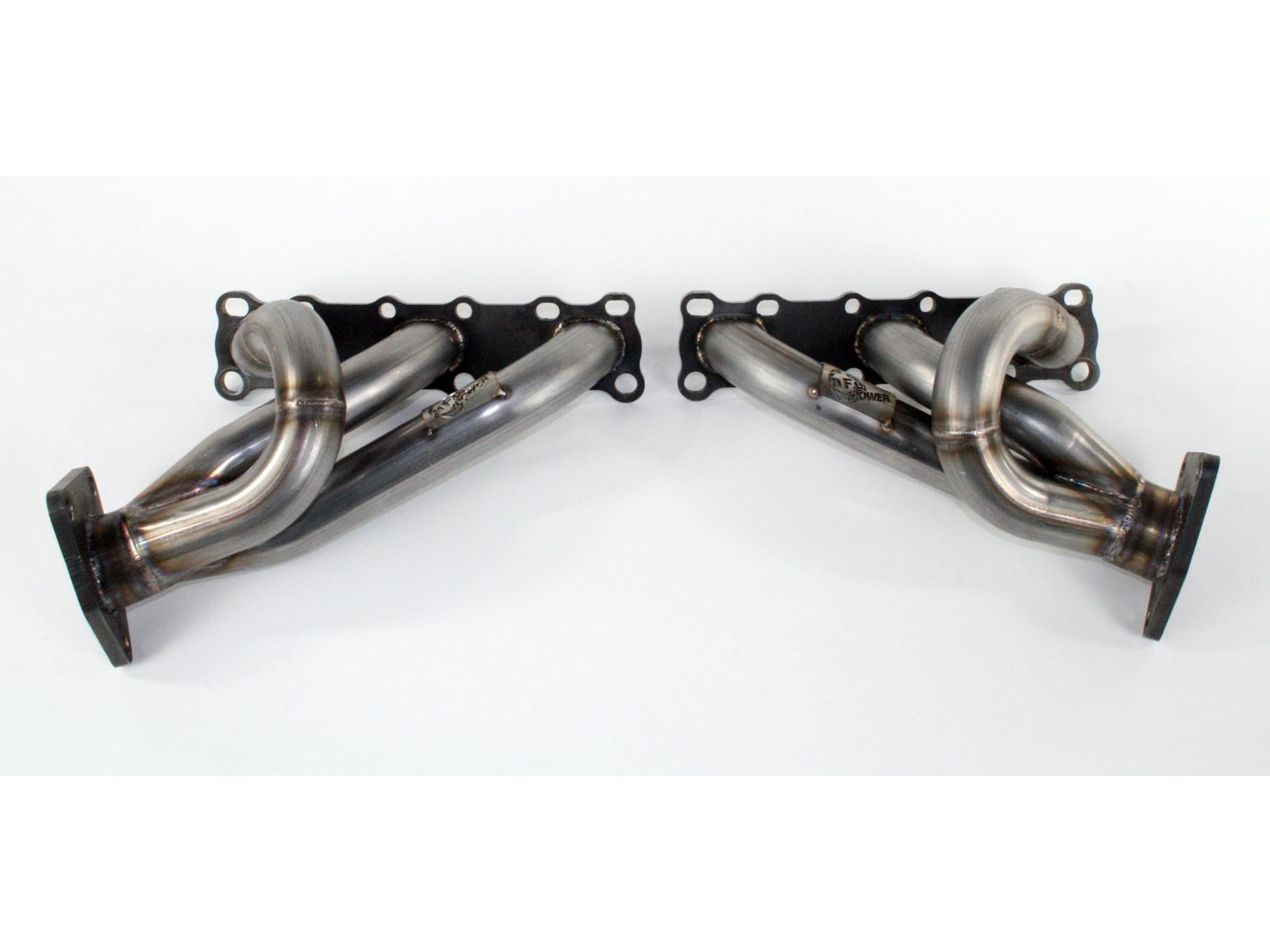 AFE Twisted Steel 409 Stainless Steel Short Tube Header (Nissan Frontier 05-19/Pathfinder 05-12/Xterra 05-15 V6-4.0L) - 48-46101