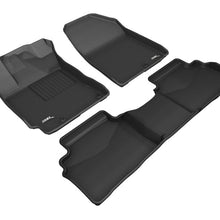 3D MAXpider 2019-2020 Kia Forte Kagu 1st & 2nd Row Floormats - Black