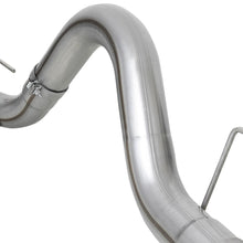 AFE Large Bore-HD 4 IN 409 Stainless Steel DPF-Back Exhaust System w/ Black Tip Ford F-150 2021 V6-3.0L (td) - 49-43143-B