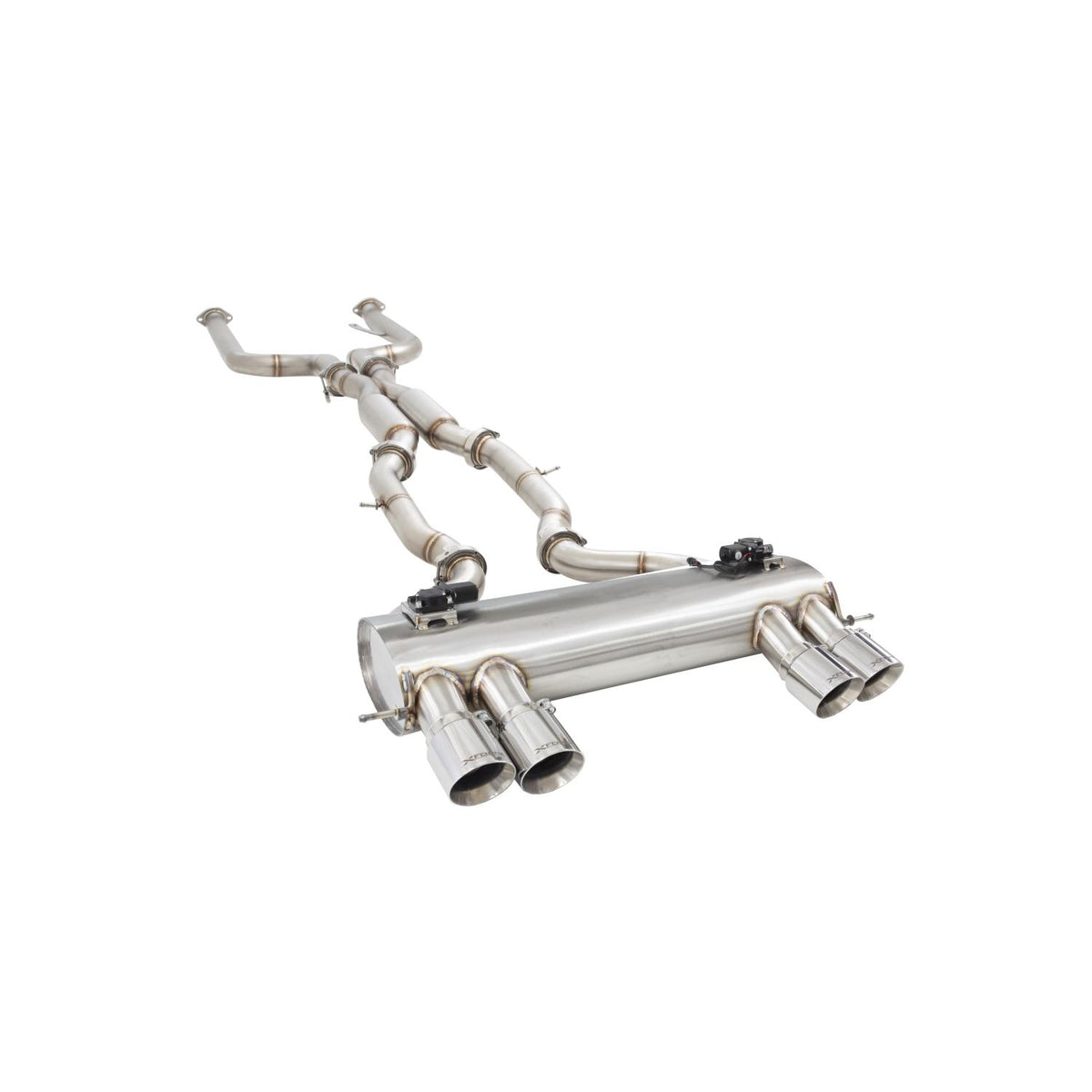 XForce Dual 3" Varex Cat Back System (2020 G80 BMW M3 S58) - ESBMG80VKCS