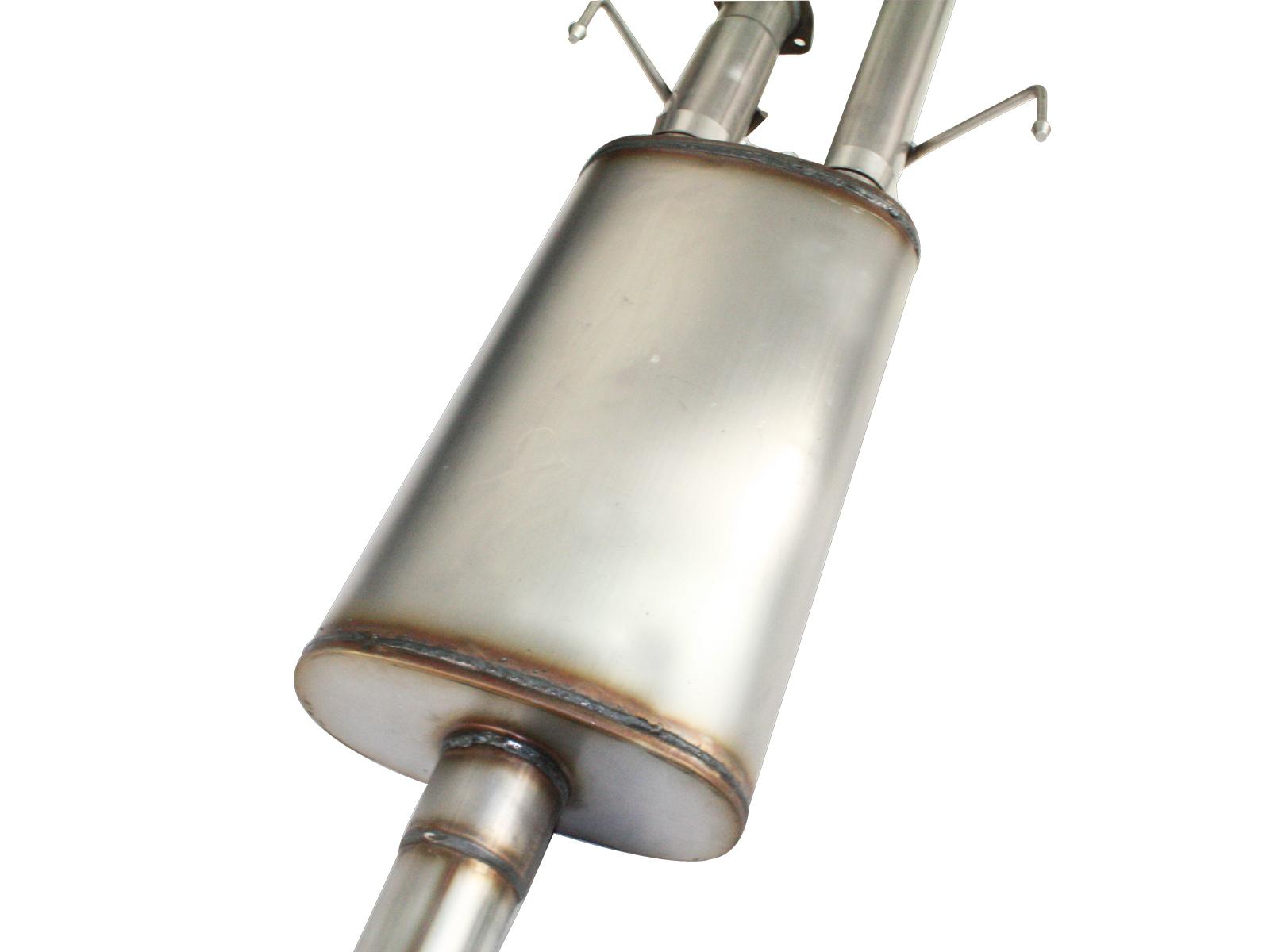 AFE MACH Force-Xp Cat-Back Exhaust System w/ Black Tip (2010-2021 Tundra, Tundra) - 49-46008-B