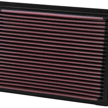 K and N Filters Replacement Air Filter (1986-2004 Impulse, Stylus, 626, Tacoma, Storm, 4Runner, Previa, Pickup, 929) - 33-2050-1