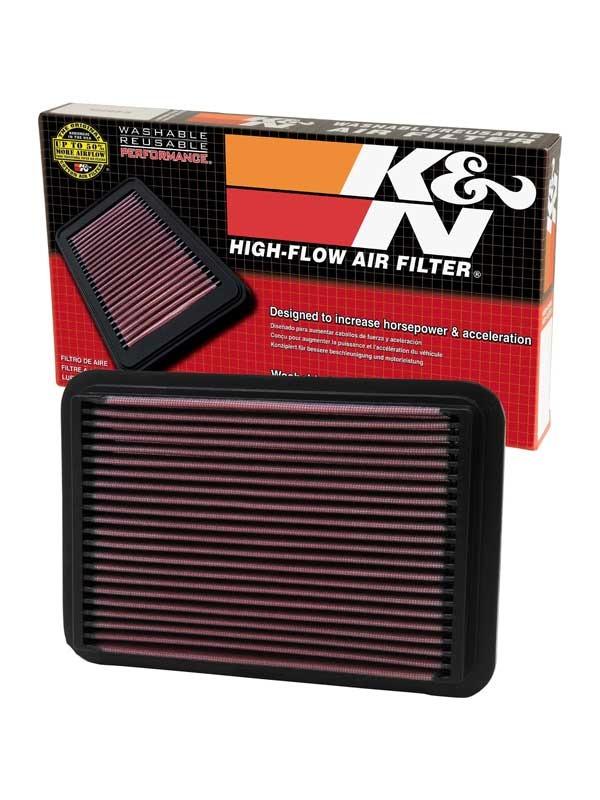 K and N Filters Replacement Air Filter (1986-2004 Impulse, Stylus, 626, Tacoma, Storm, 4Runner, Previa, Pickup, 929) - 33-2050-1