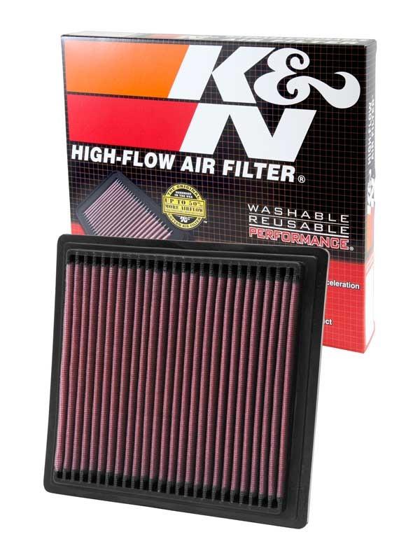 K and N Filters Replacement Air Filter (1996-2001 Honda Civic, Honda CR-V) - 33-2104
