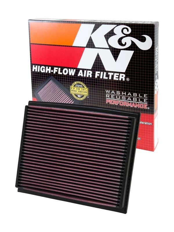 K and N Filters Replacement Air Filter (2002-2011 Exeo, A4, A4 Quattro, S4, RS4, A4 Cabriolet, A4 Quattro Cabriolet) - 33-2209