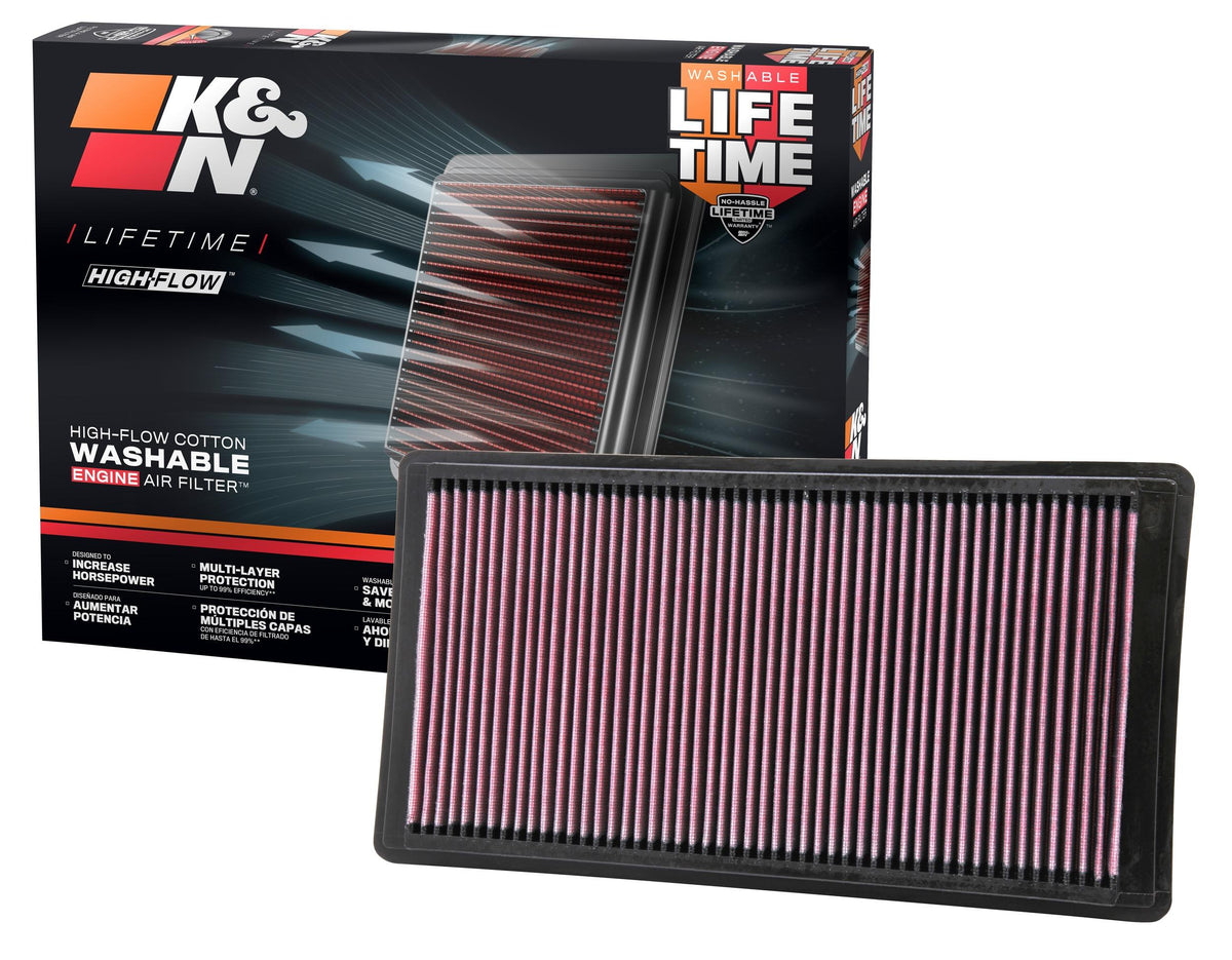 K and N Filters Replacement Air Filter (2006-2010 Explorer, Mountaineer, Explorer Sport Trac) - 33-2353