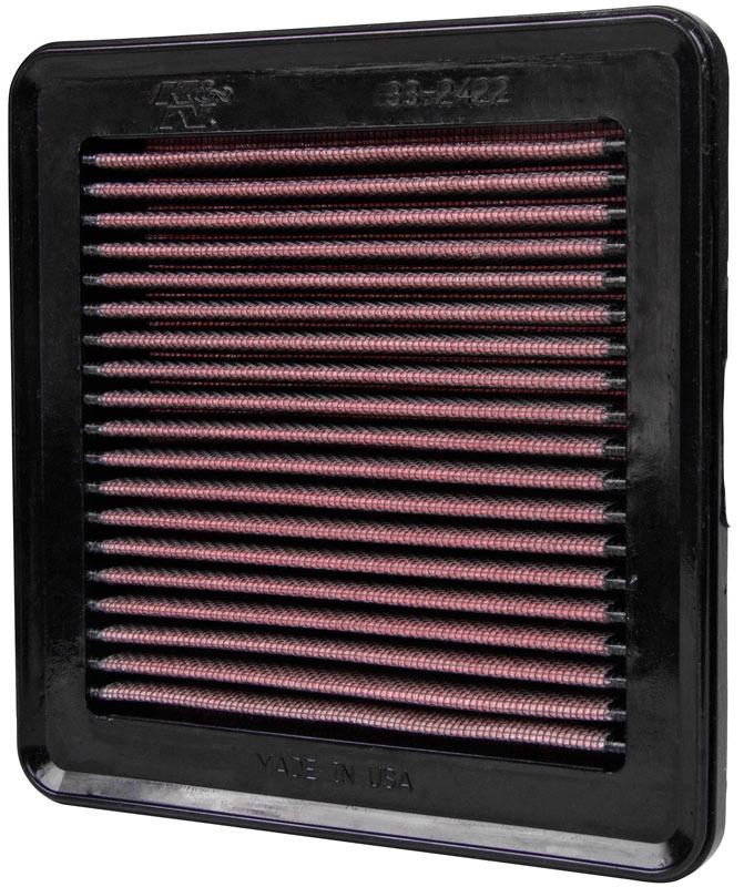 K and N Filters Replacement Air Filter (2009-2014 Fit, City) - 33-2422