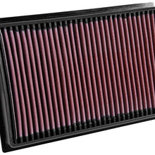 K and N Filters Replacement Air Filter (2016-2021 AMG GT S, AMG GT, Discovery, AMG GT R, AMG GT C) - 33-5039