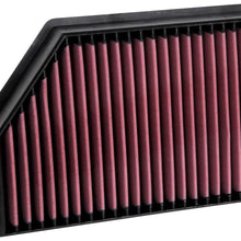 K and N Filters Replacement Air Filter (2020-2024 Silverado 3500 HD, Silverado 2500 HD, Sierra 3500 HD, Sierra 2500 HD) - 33-5098