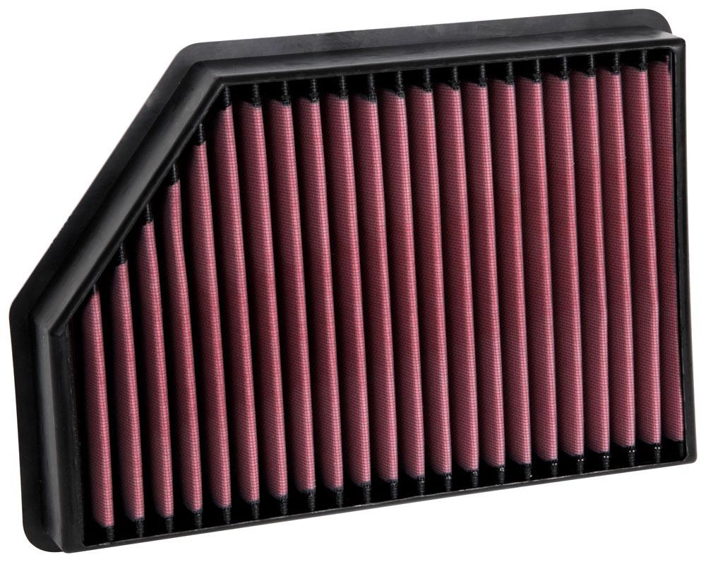 K and N Filters Replacement Air Filter (2020-2024 Silverado 3500 HD, Silverado 2500 HD, Sierra 3500 HD, Sierra 2500 HD) - 33-5098