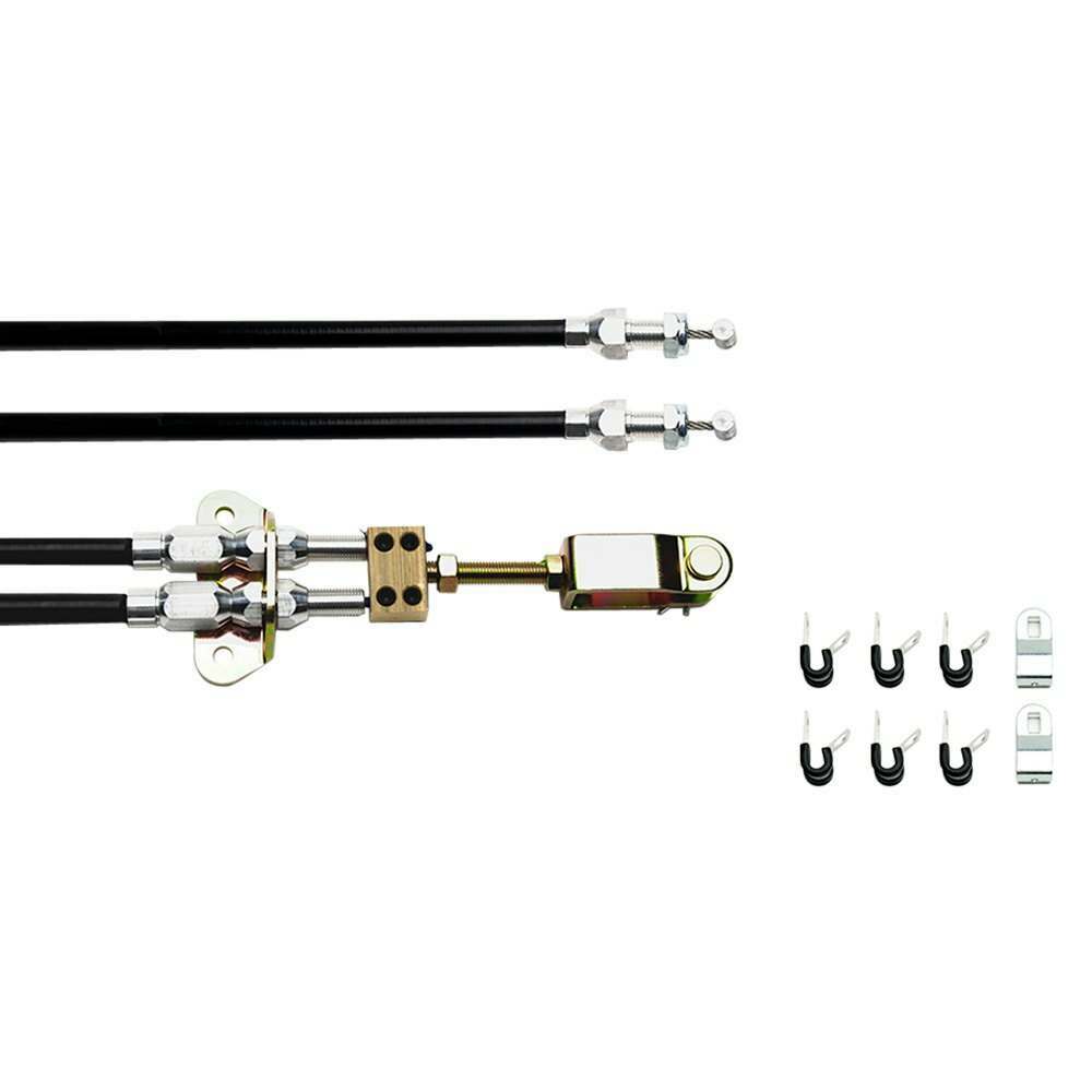 Wilwood Universal Parking Brake Cable Kit Disc/Drum Combination Parking Brake & MC4 w/ Clevis - 330-9371
