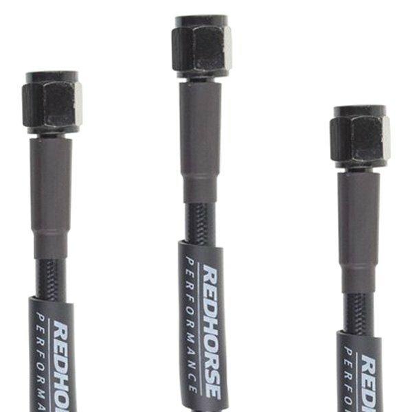 Redhorse Performance Straight -3 to straight -3 21" Pre-Assembled brake line - black - 512151