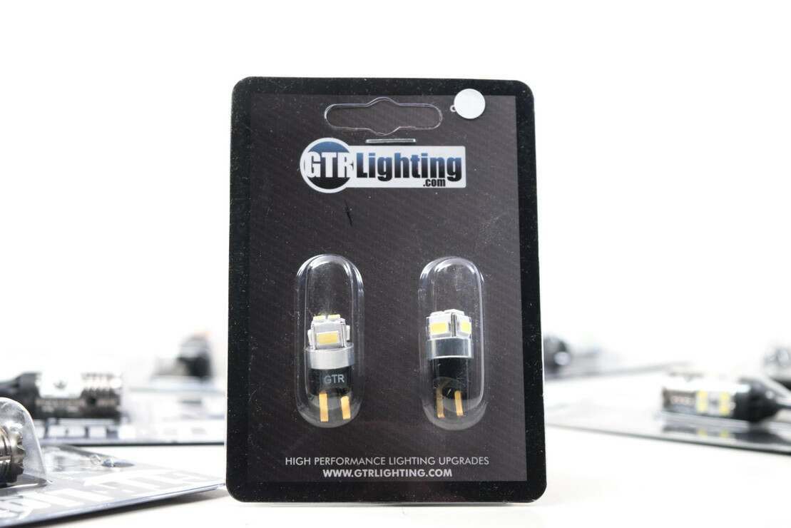 GTR Lighting T10/194: GTR 6-Chip Canbus LED (Amber) (Universal) - GTR.LED313