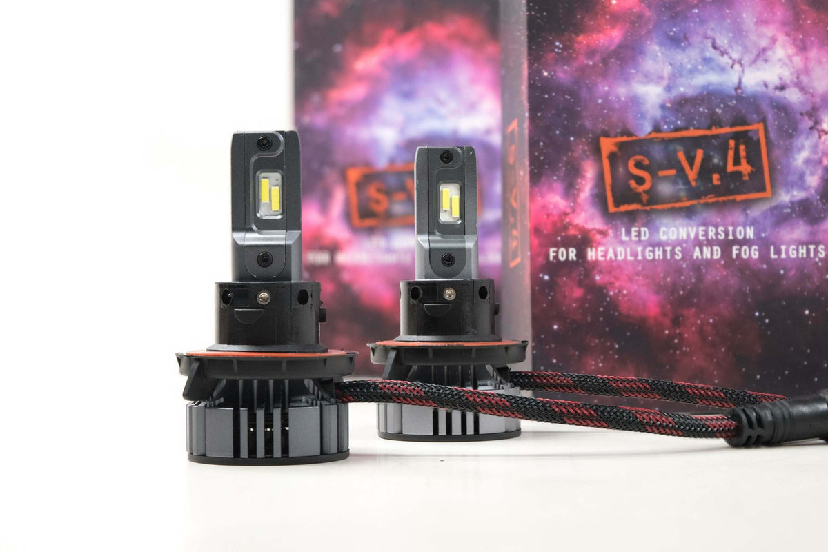 SV4 H13/9008: S-V.4 LED Bulb (Hi/Lo)(Single) (Universal) - SN.LED113