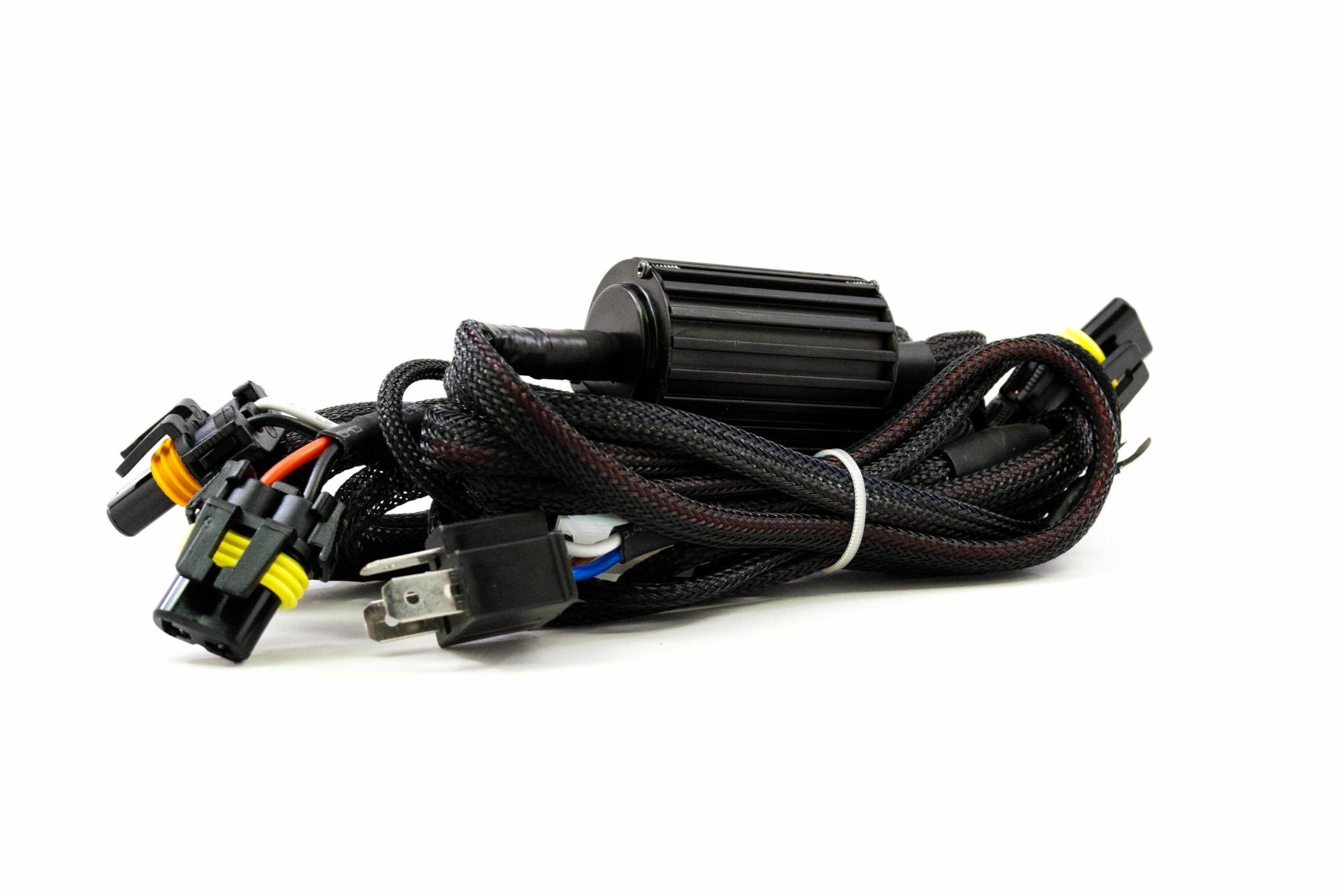 Morimoto Relay Harness: MotoCycle Single Output (H11) (Universal) - H131