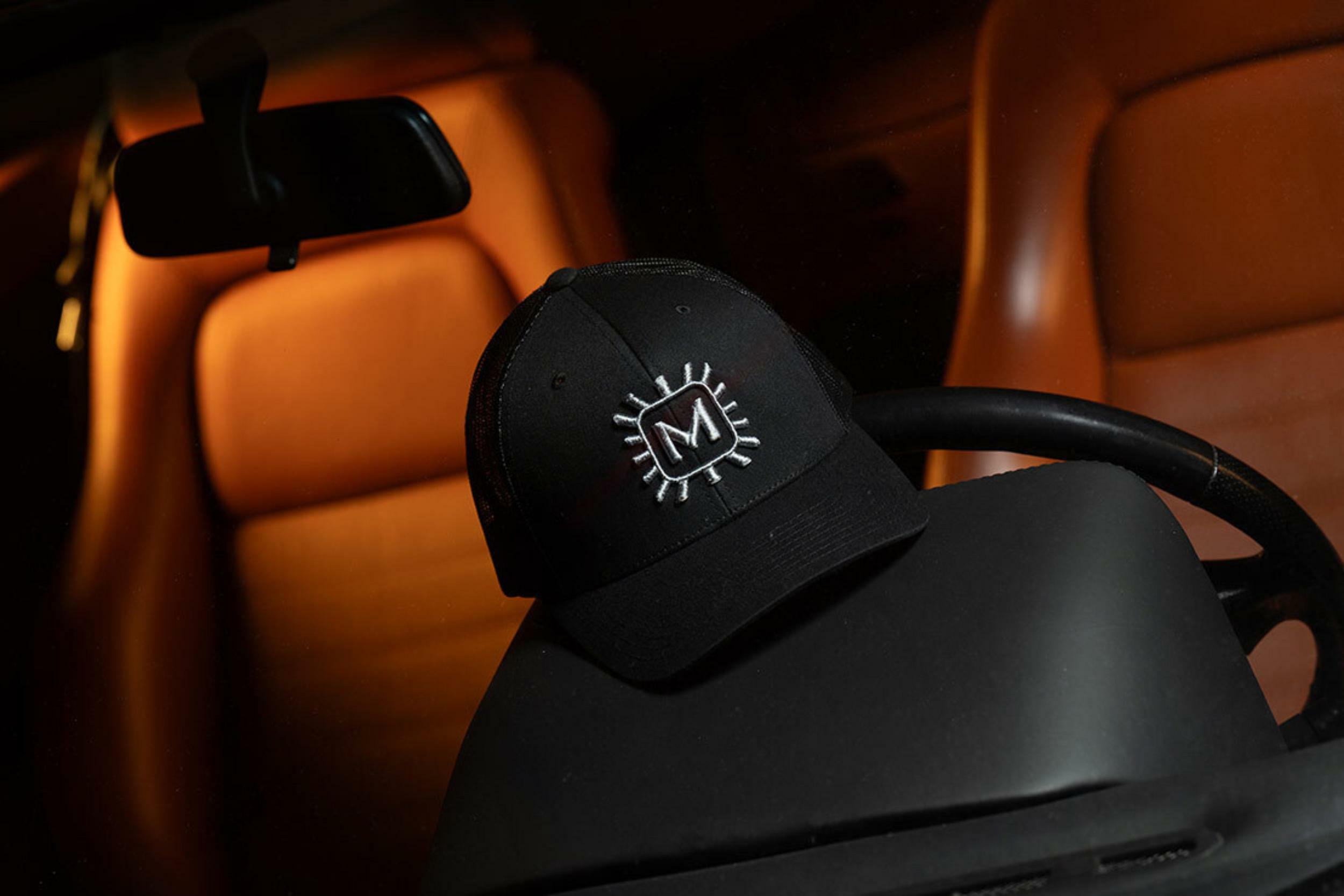 Morimoto Hat:  (Black / Snap Back) (Universal) - SH011