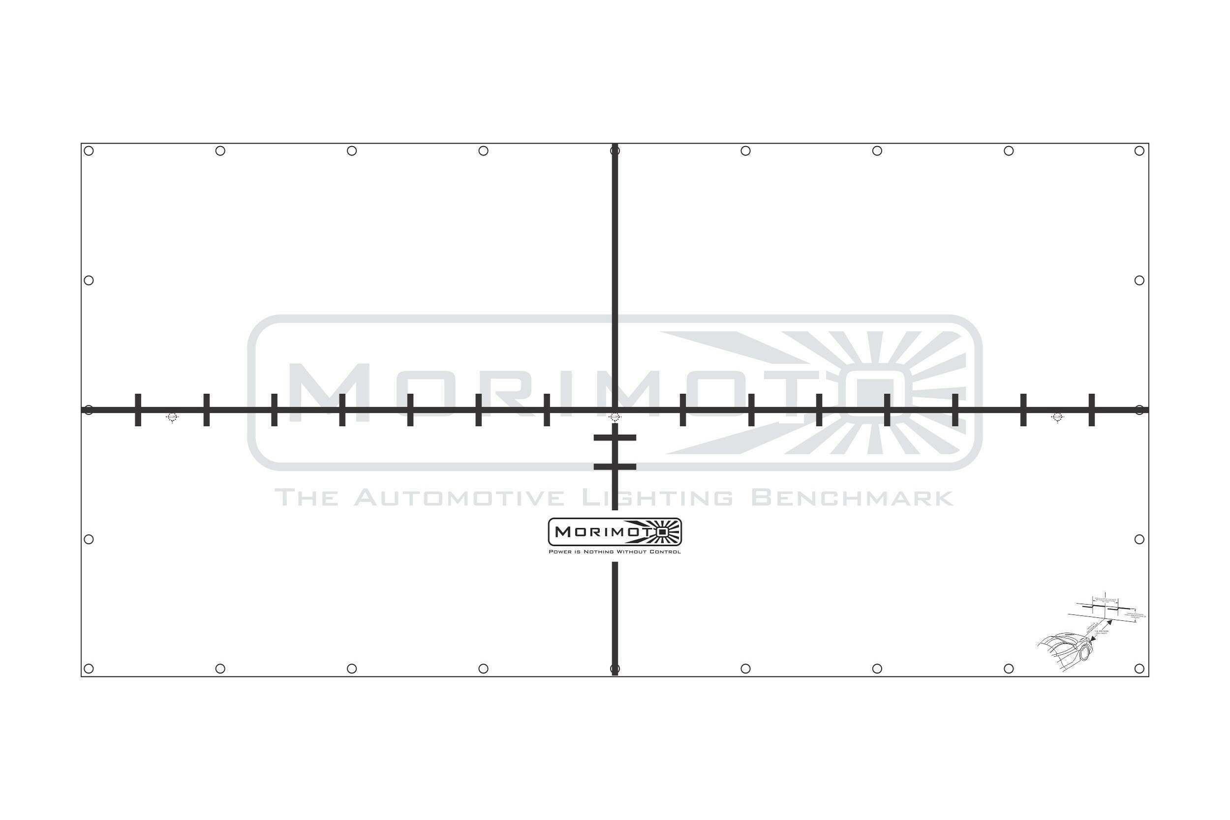 Morimoto Banner:  Wall Aim (Universal) - A503