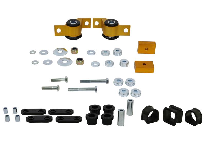 Whiteline Performance Essential Vehicle Kit Essential Front Vehicle Kit Contains W52837A, Kca359, W92829 And Ksr202 Whiteline (2002-2007 Impreza) - WEK076