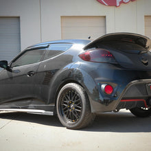AFE Takeda 3 IN to 2-1/2 IN 304 Stainless Steel Axle-Back Exhaust w/ Black Tip (2013-2017 Veloster) - 49-37019-B