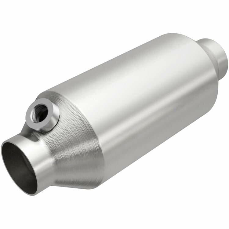 Magnaflow Universal Catalytic Converter - 2in. (1980-1995 Coupe, 80 Quattro, 90, Quattro, G20, Cougar, TR8, Scirocco, Cabriolet, Golf, Jetta, Fox, Passat, 240, 242, 244, 245, 740, 745, 940, Integra) - 3322034
