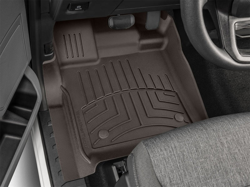 WeatherTech 15-20 Ford F-150 1st Row Front FloorLiner HP - Cocoa